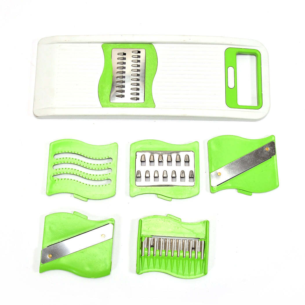6IN1 VEGETABLE SLICER and FRUIT SLICER MAKER MULTI PURPOSE USE(5214)
