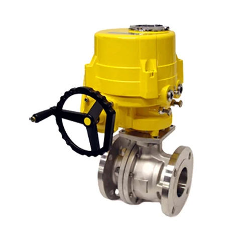 Smooth Motorized Jacketed Ball Valve