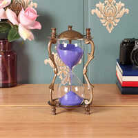 Hourglass Sand Timer - Color: Brown