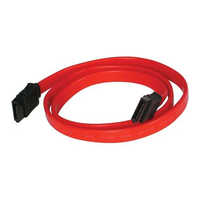 Sata Cable - 1 Meter, 7 Pin Connectors | Polished Finish, Compatible With Ssd, Hdd, Optical Drives, And Pci Cards