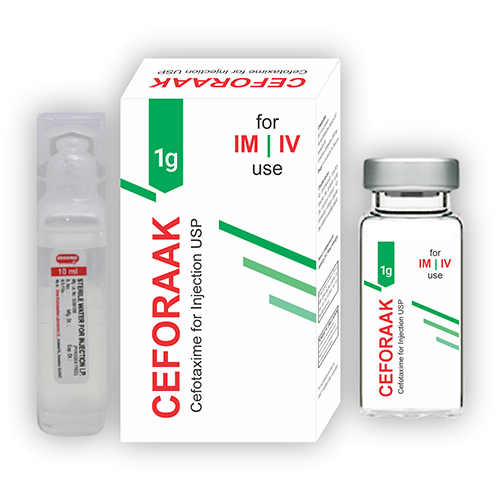 1g Cefotaxime For Injection USP