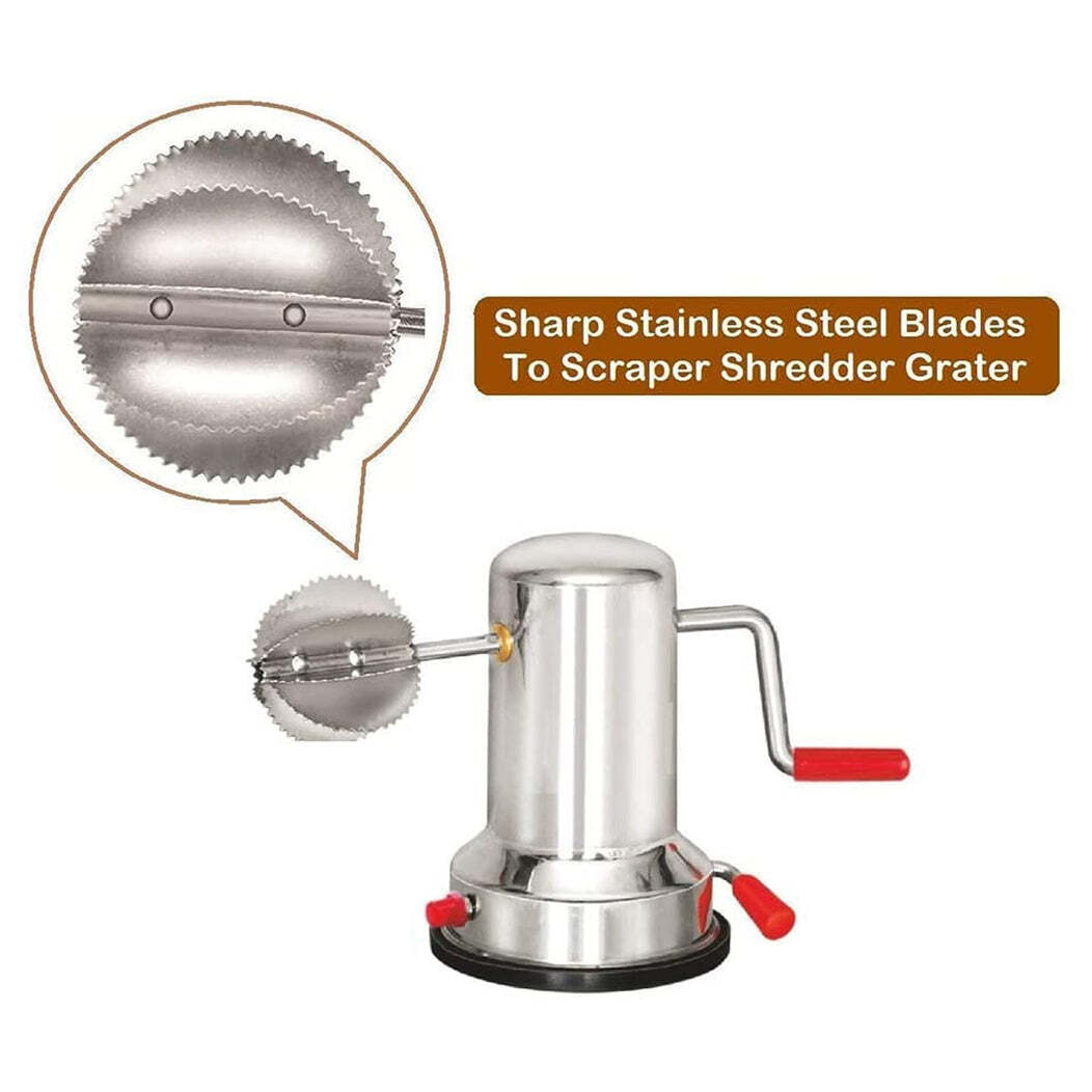 COCONUT SCRAPERS MACHINE MANUAL STEEL (5216)