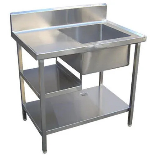Silver Stainless Steel Sink