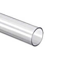 Polycarbonate Pipe - Transparent Material | Durable, High-quality Structure, Versatile Applications