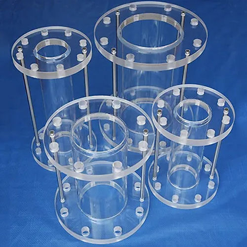 PMMA Acrylic Flanged Pipe