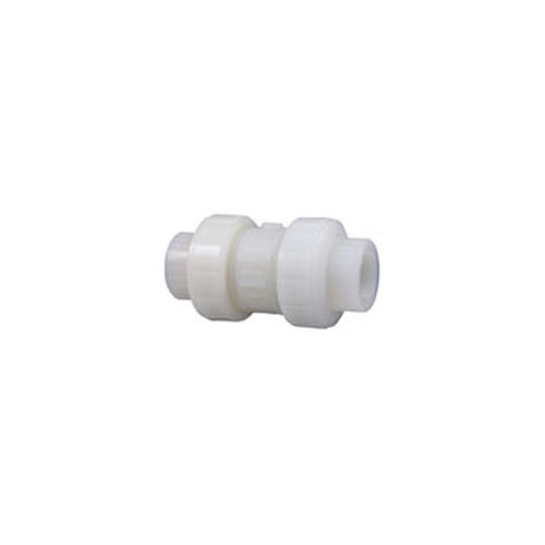 White Pvdf Ball Check Valve Socketed