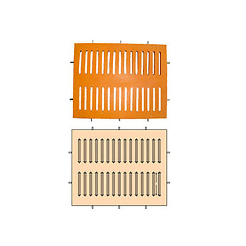 Orange Gratings For Surface Drainage