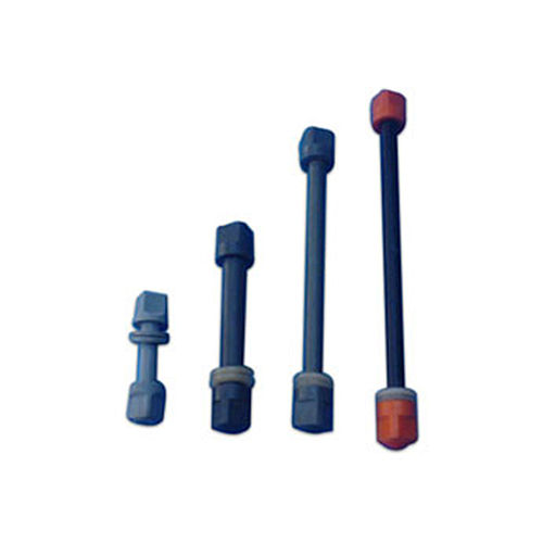 Blue Ms Coated Plastic Nut Bolt