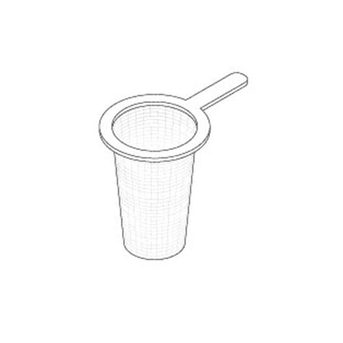 White Basket Type Temporary Strainer