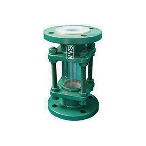 Green Ptfe Lined Sight Glass Valve