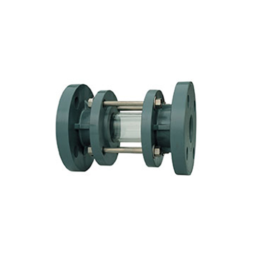 Green Cpvc Sight Glass Valve