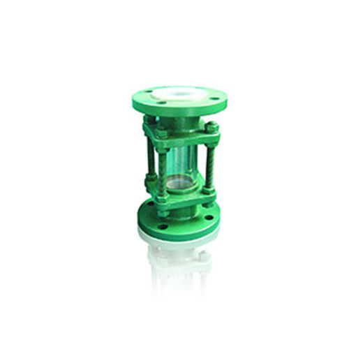 Green Ptfe Lined Sight Glass Valve