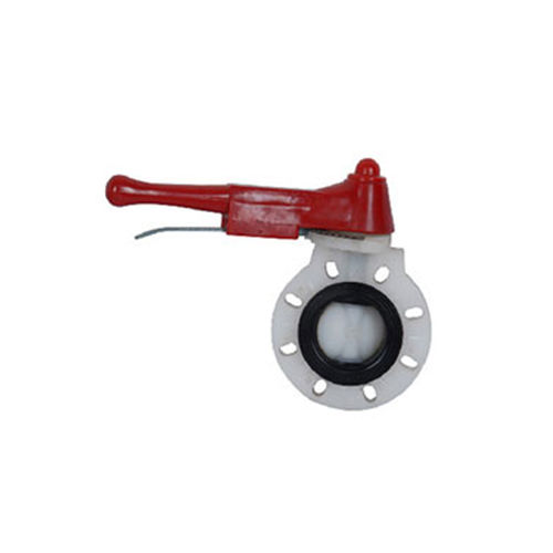 Red Pvc Butterfly Valve