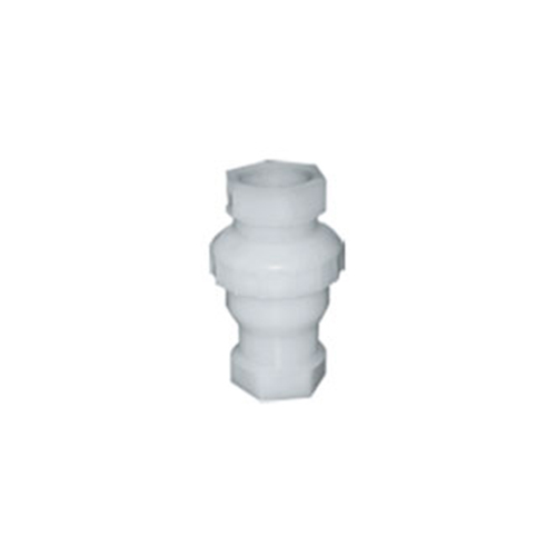 White Pp Threaded Non Return Valve