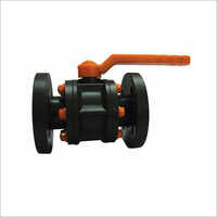 Silver Hdpe Ball Valve