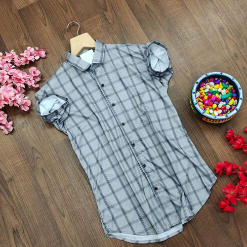 Mens Cotton Check Shirt