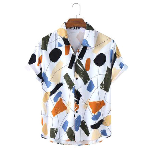 Mens Cotton Printed Shirt
