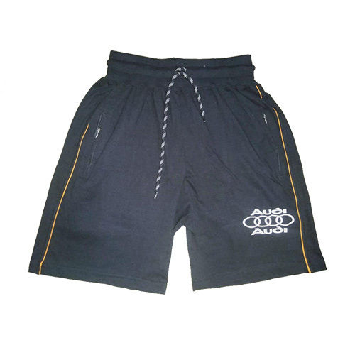 Black 2 Side Pockets With Chain Sinker Half Pant