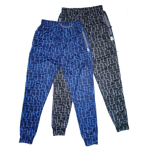 Mens Printed Lycra Trouser