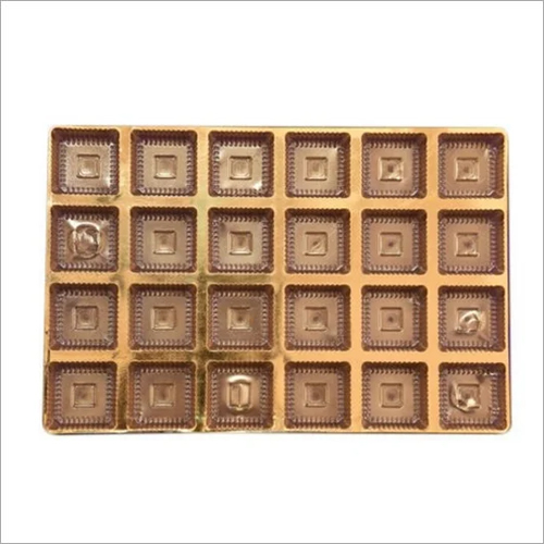 Golden Chocolate Packaging Blister Tray