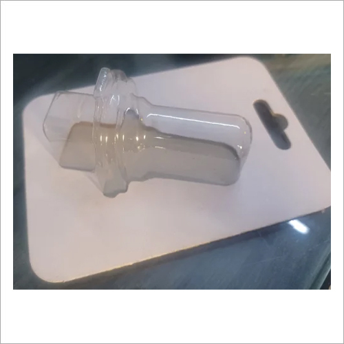 White Auto Mobile Parts Blister