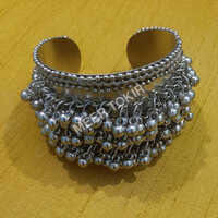 Double Dorje Cuff Bangle