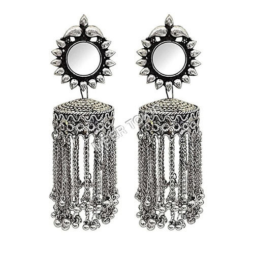 Ladies Oxidised Earrings Gender: Women