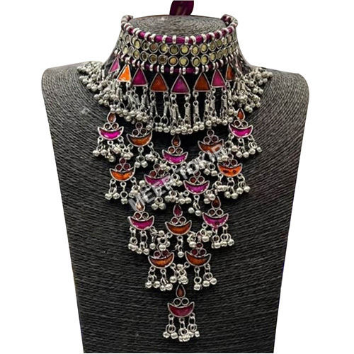 Oxidised on sale afghani jewellery