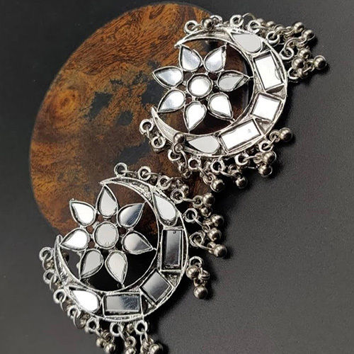 Ladies Oxidised Earrings