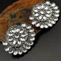 Ladies Oxidised Earrings