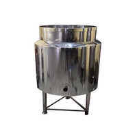 Stainless Steel Tanks - Color: Silver