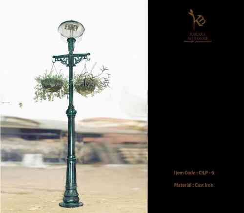 Cast Iron Lamp Post - CILP-6