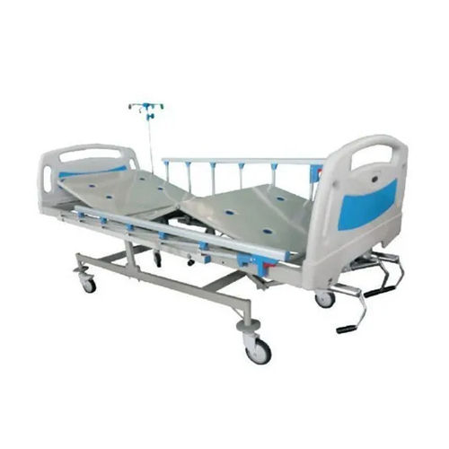 White 3 Function Manual Icu Bed