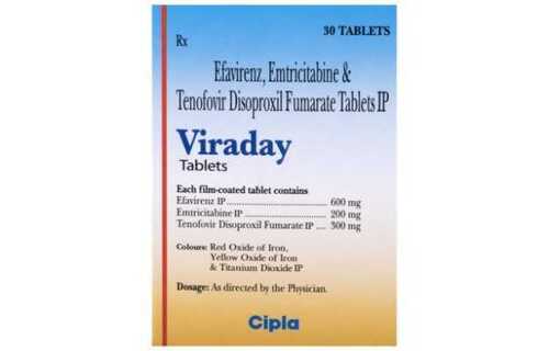 Emtricitabine Tenofovir And Efavirenz Tablets