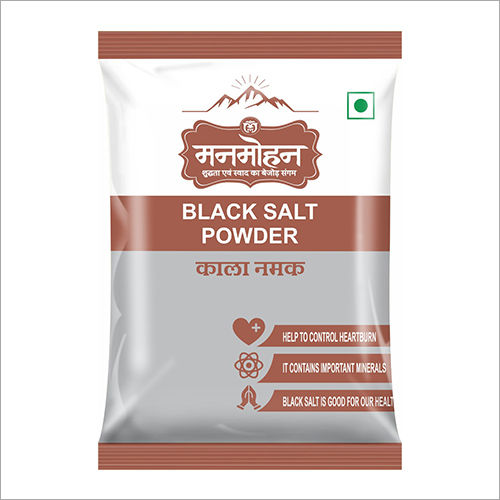 Dried Black Salt Powder