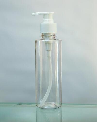 Transparent Pet Hand Wash Bottle 250ml