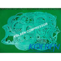 Sabroe Cmo Gasket Set - Export Worthy Packaging, Green Color, Reciprocating Compressor, Industrial Usage | Reliable Spare Component