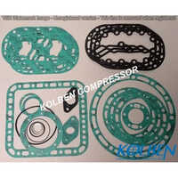 Bitzer Gasket Set - Non Asbestos & Metal Material, Standard Size, Black & Green Color | Reciprocating Compressor, Corrosion Resistant