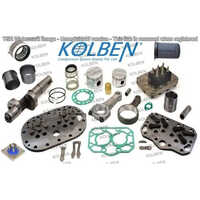 Bitzer Compressor Parts - Technical Specification Thickness Standard, Gray & Black Color, Reciprocating Compressor Type, Industrial Usage
