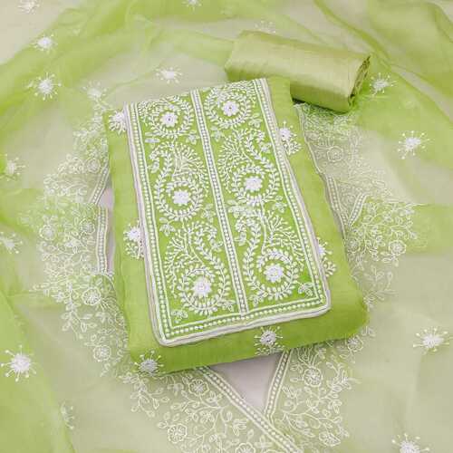 Krupali Perrot Organza Dress Material