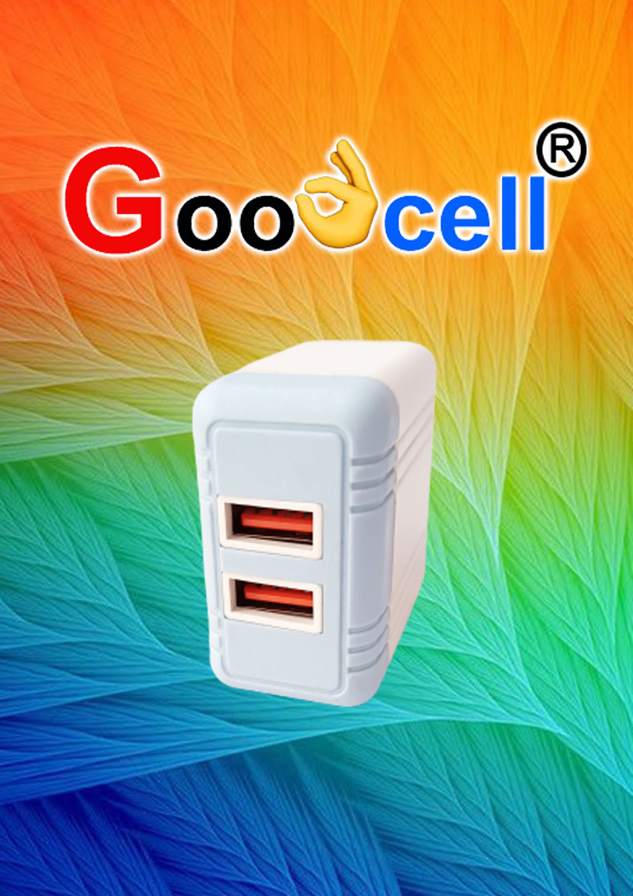 5V 2.8 Amp Double USB Mobile Charger