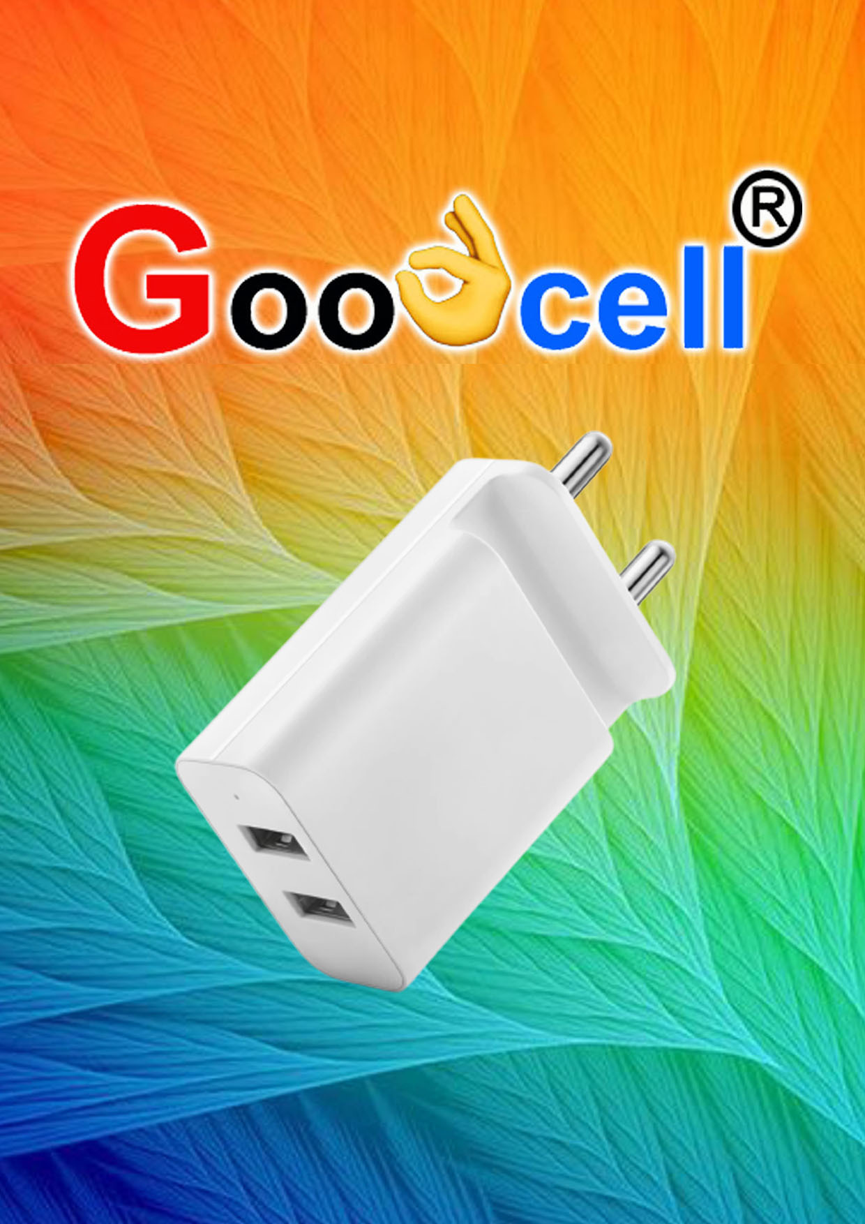 3.5 Double USB Charger Adapter