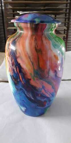 COLORFUL ALUMINIUN URN