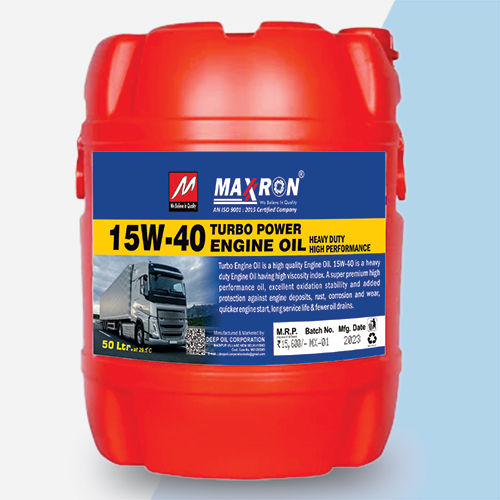 Maxxron Turbo Power Engine Oil 50 Litr