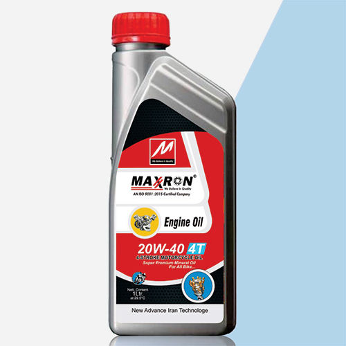 1Ltr 20W-40 4T इंजन ऑयल अनुप्रयोग: औद्योगिक