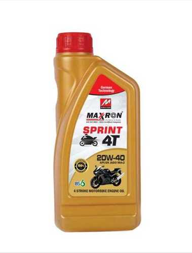 1ltr 20w-50 4 Stroke Bikes Oil Application: Industrial