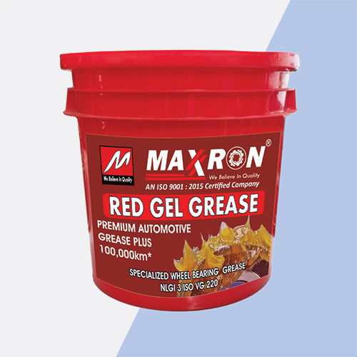 Premium Red Gel Grease Application: Industrial