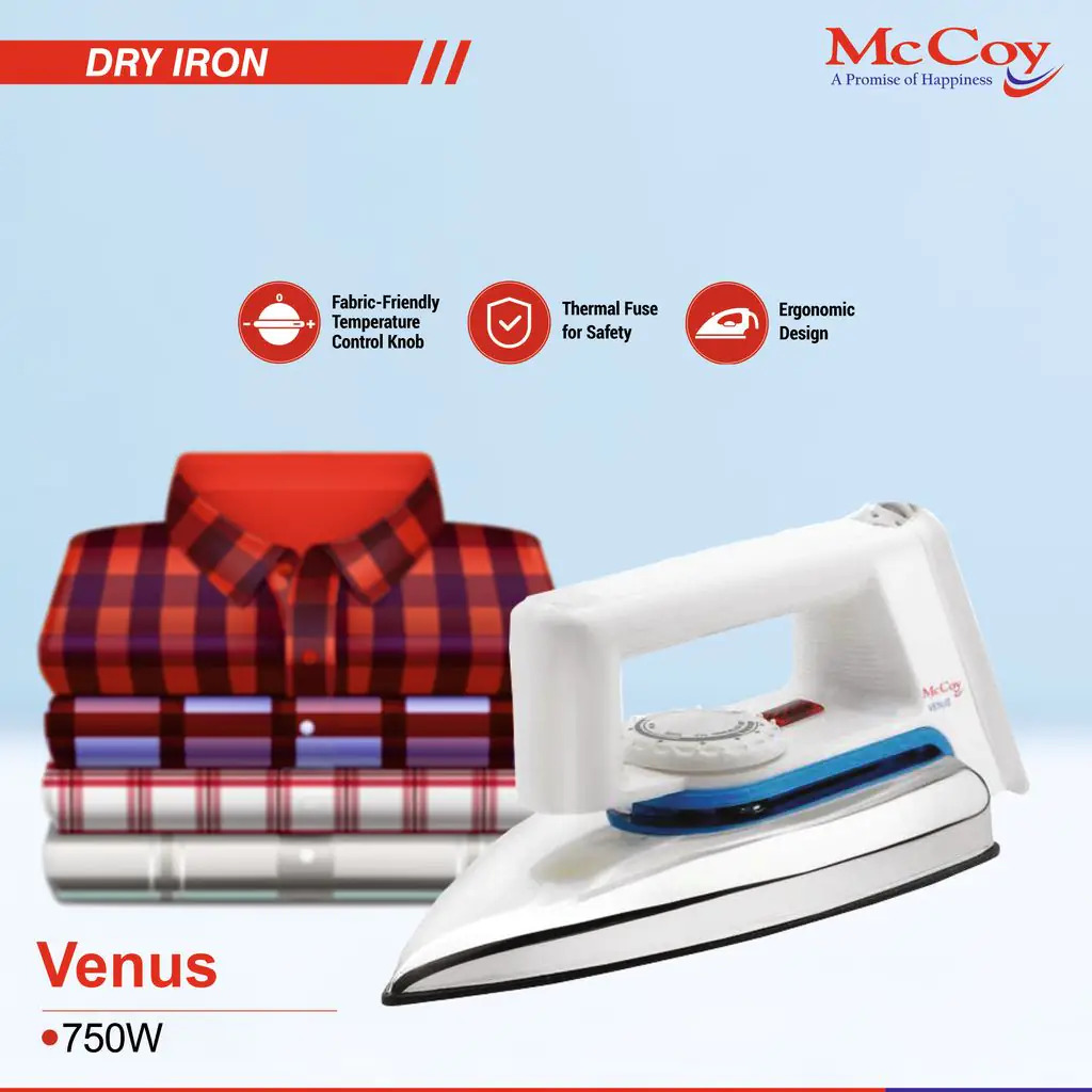 VENUS 750 W Dry Iron