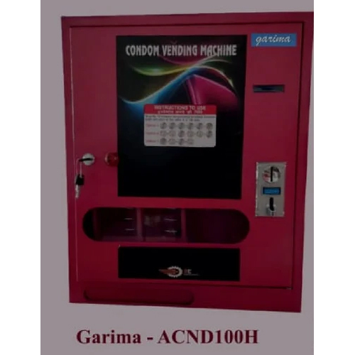 Red Condom Vending Machine
