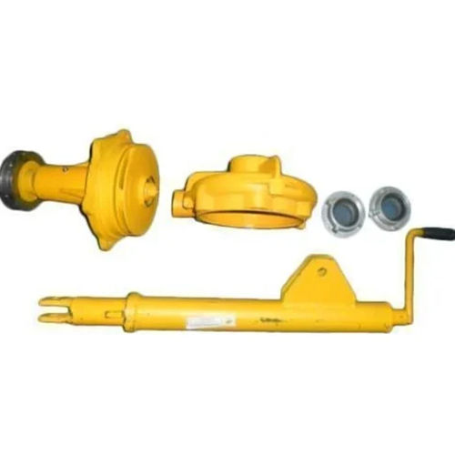 Yellow Mild Steel Transit Mixer Chute Jack Assembly